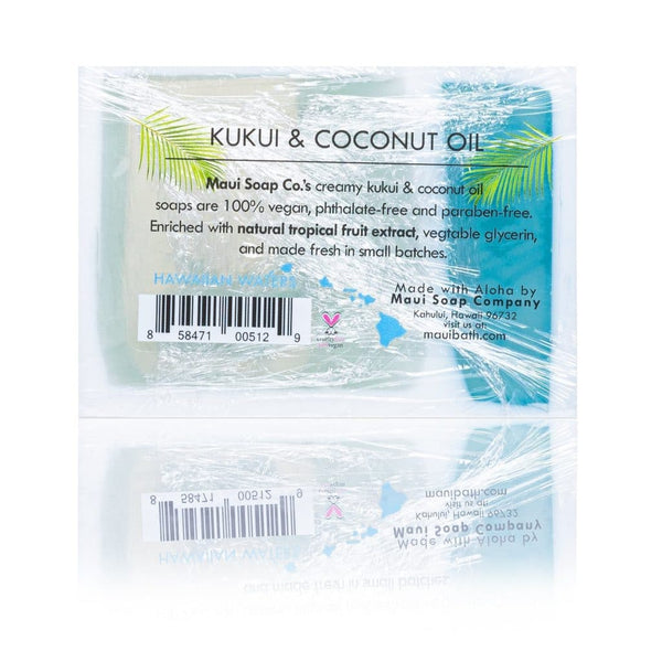 Hawaiian Waters Scented 6 oz Hawaiian Bar Soap By Maui Soap Co.