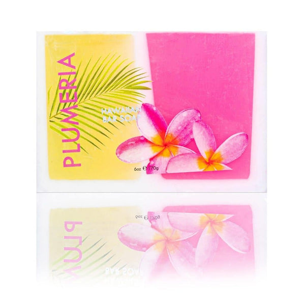 Plumeria Scented 6 oz Hawaiian Bar Soap By Maui Soap Company
