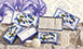 Violet (Violetta) Scented Set of 3 x 4.40 oz Rectangular Soaps