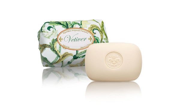 Vetiver (Vetiver) Scented 7.05 oz Soap Bar By Saponificio Artigianale Fiorentino